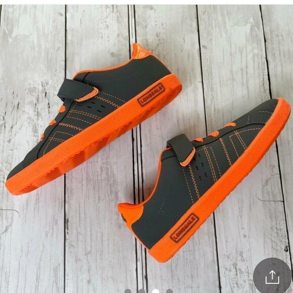 Lonsdale leather Sneakers Trainers Shoes Sz 3Y - Picture 3 of 5